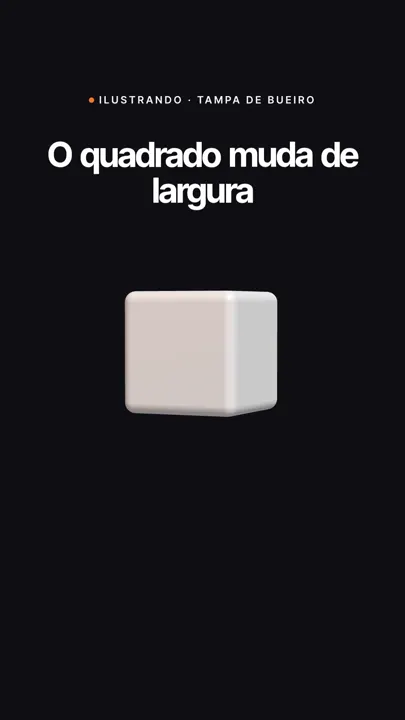 Quadro de vídeo feito pelo estúdio